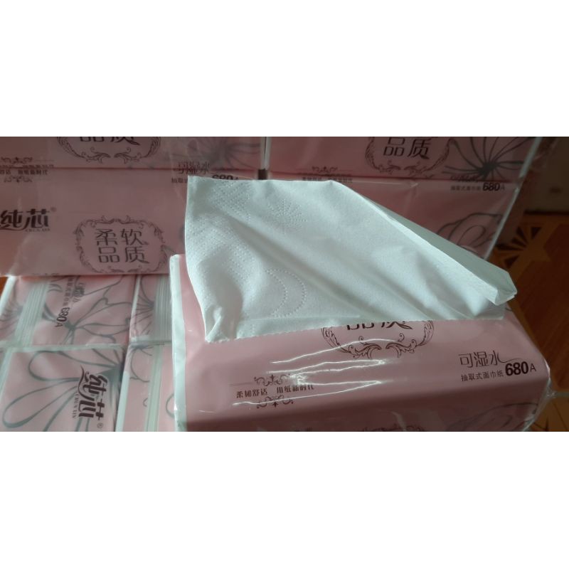 ทิชชู่ห่อสีชมพู (1แพ็ค) จัดส่งทุกวัน - รูปที่ 2