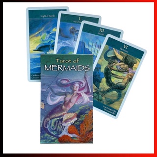 การ์ดดําน้ําเวอร์ชั่นภาษาอังกฤษ Tarot Of Mermaids