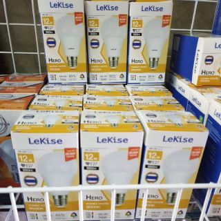 Lekise หลอดไฟ LED BULB  12W  E27  รุ่น KLASSIC   Warm White (3000K)