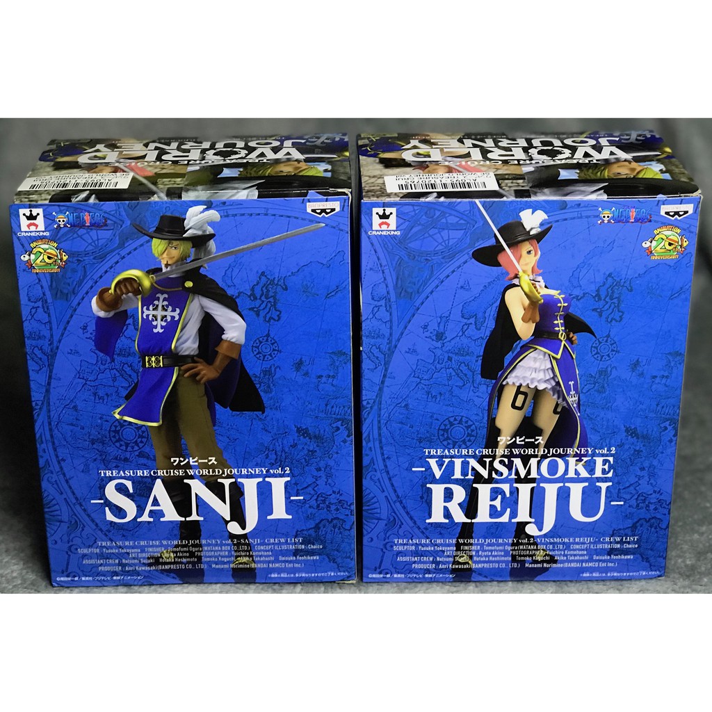 Collectibles One Piece One Piece Treasure Cruise World Journey Vol 2 Vinsmoke Sanji Reiju Banpresto