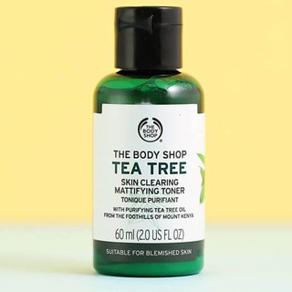 THE BODY​ SHOP​ TEA TREE Skin Clearing Mattifying Toner 60ml.