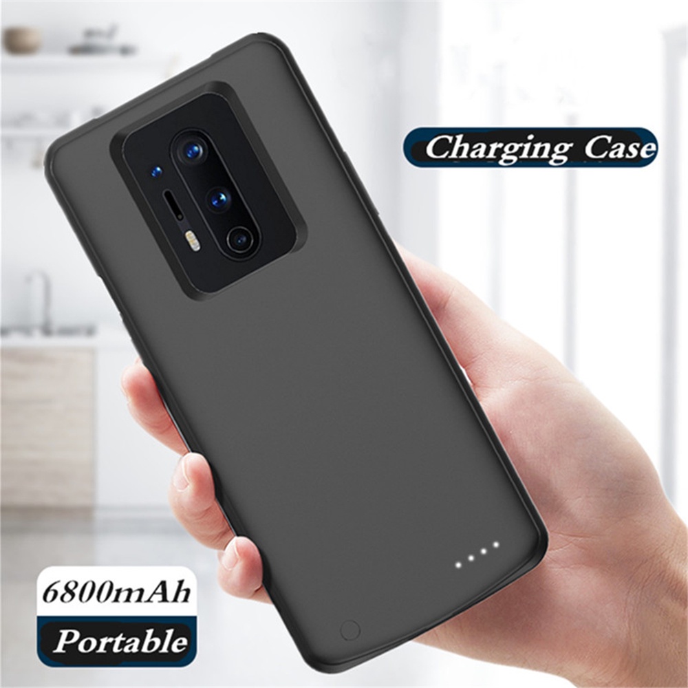 ดาวดวงเดียวกัน6800mAh Battery Charger Cases For Oneplus 8 Pro Power