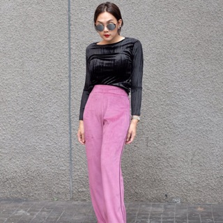 Velvet pants