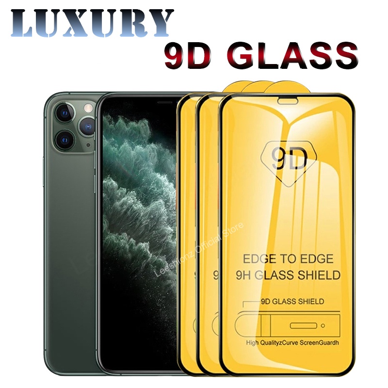 9d Ultraกระจกนิรภัยโปร่งใสเต็มหน้าจอสําหรับiPhone 16 Pro Max 11 12 13 14 15 Pro Max 15 14 16 Plus X Xr Xs Max 7 8 6S Plus SE2020 โทรศัพท์หน้าจอHDคลุมทั้งหมดแก้ว