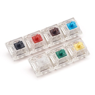 [Linear / Tactile / Clicky] GATERON SMD SWITCHES สวิทช์เบสิคหลากสี Red Black Yellow Brown Green Clear Blue แสงลอดราคาดี