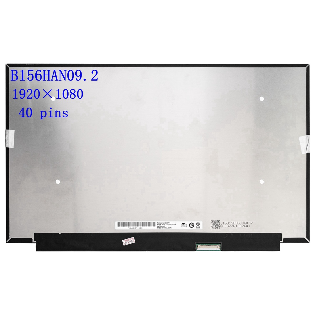 15.6 "แล็ปท็อปหน้าจอ LCD B156HAN09.2 Fit NV156FHM-NY4 LP156WFG-SPP1 สําหรับ Lenovo Legion 5-15ARH05H