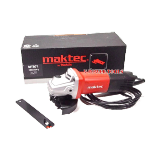 MAKTEC MT971 เครื่องเจียร 4นิ้ว.วัตต์สูงถึง 850 วัตต์ พร้อมด้ามจับข้าง (สวิตช์ท้าย)(ใช้ M9513B แทน)