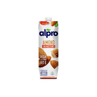 นมอัลมอนด์ อัลโปร ยูเอชที รสจืด 1000 มล. นม UHT Alpro Almond Milk Unsweetened 1000 ml