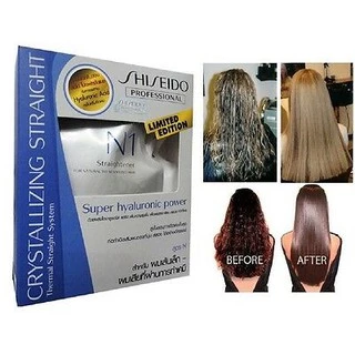 แท้!! ครีมยืดผม ชิเซโด้ Shiseido Crystallizing Straight Alpha 125 g. ผมตรงเรียบ ยืดผม N1 ผมเส้นเล็ก / H1ผมเส้นใหญ่