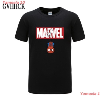 New Iron Spiderman T Shirt Men Marvel Avengers Men T-Shirt saleสามารถปรับแต่งได้