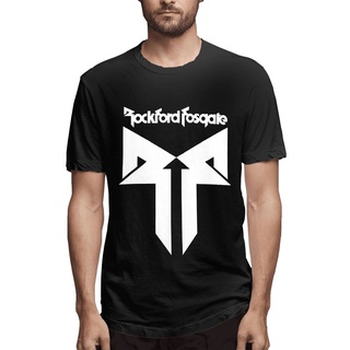 เสื้อยืด พิมพ์ลายกราฟิก Rockford Fosgate Dsaz สีดํา สําหรับผู้ชาย