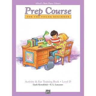 หนังสือเรียนเปียโน Alfred's Basic Piano Prep Course: Activity & Ear Training Book