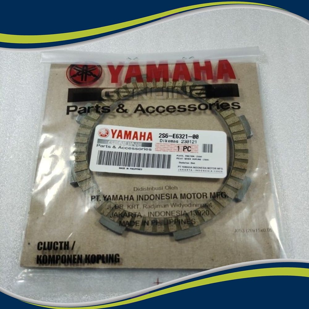 Yamaha Jupiter MX ซับแผ่นคลัทช์ 135 คลัทช์ - Vixion New Original 2S6-E6321-00 1 ชิ้น - TPS002611