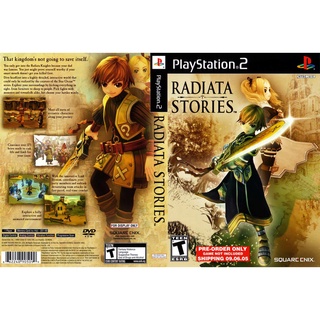 แผ่นเกมส์ PS2 Radiata Stories   คุณภาพ ส่งไว (DVD)