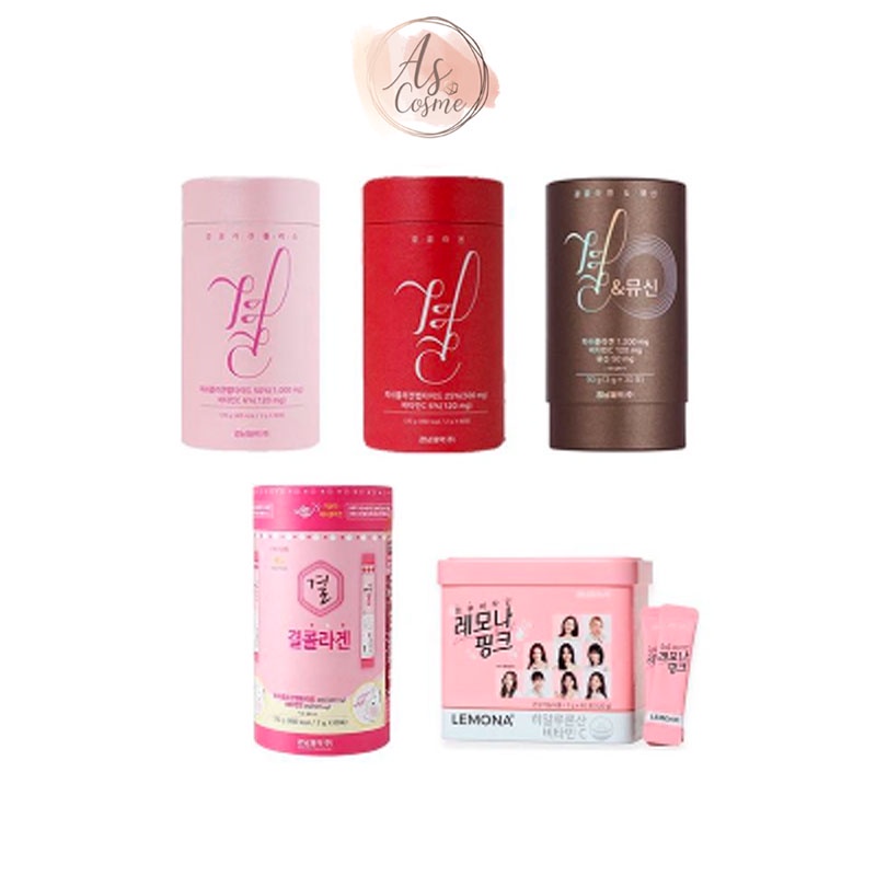 ( แท้ / พร้อมส่ง )คอลลาเจน Lemona Collagen # Packageใหม่มี 60 ซองจ้า