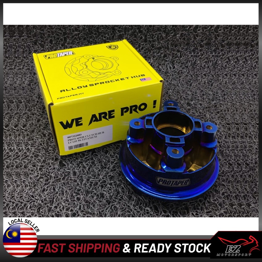 Protaper TITANIUM Hub Sprocket คลัทช์ฮับ YAMAHA LC135 5S LC135 5SPEED LC5S LC135 5 SPEED