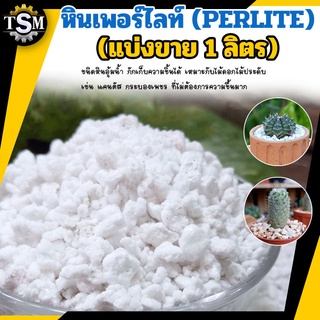 เพอร์ไลท์ Perlite 1L. , 2L. วัสดุปลูกคุณภาพสูง เพิ่มอากาศให้ดิน หินปลูกแคคตัส หรือไม้อวบน้ำ เจริญเติบโตได้ดี