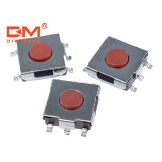 DIYMORE ปุ่มกดสวิทช์ 6x6 x 2.5 มม. SMD 20 ชิ้น 20PCS SMD Tactile Push Button Key Switch Momentary Tact 4 Pins 6x6x2.5mm