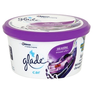 ✨ขายดี✨ เกลด คาร์ เจลหอมปรับอากาศ กลิ่นลาเวนเดอร์ มารีน 70กรัม Glade Car Lavender Marine Scent Gel Freshener 70g