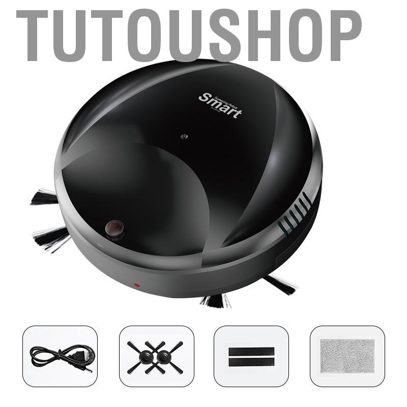 Robotic Vacuum Cleaner Smart Wireless Low Noise USB Charging