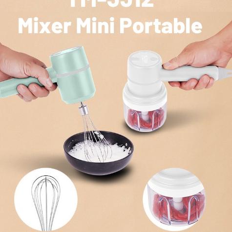 Friendly Price HAND MIXER เครื่องปั่น CHOPPER PORTABLE 3IN1 TUUMYY TM-3312