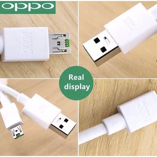 สายชาร์จ OPPO VOOC(2เมตร) ของแท้ รองรับรุ่น r15 r11 r11s r9s r9 r11plus oppor17 findx r9plus r7s รับประกัน1ปีเต็ม