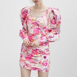 Blossom flora mini dress