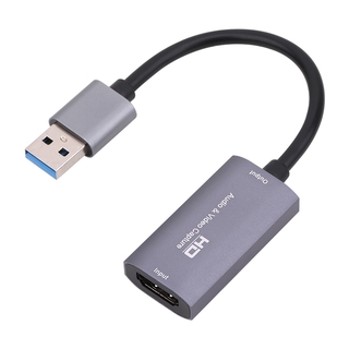 [Janesin] การ์ดจับภาพวิดีโอเกมมิ่ง HDMI เป็น USB 3.0 4K 1080P 60HZ สําหรับ Mac OS Windows PS4