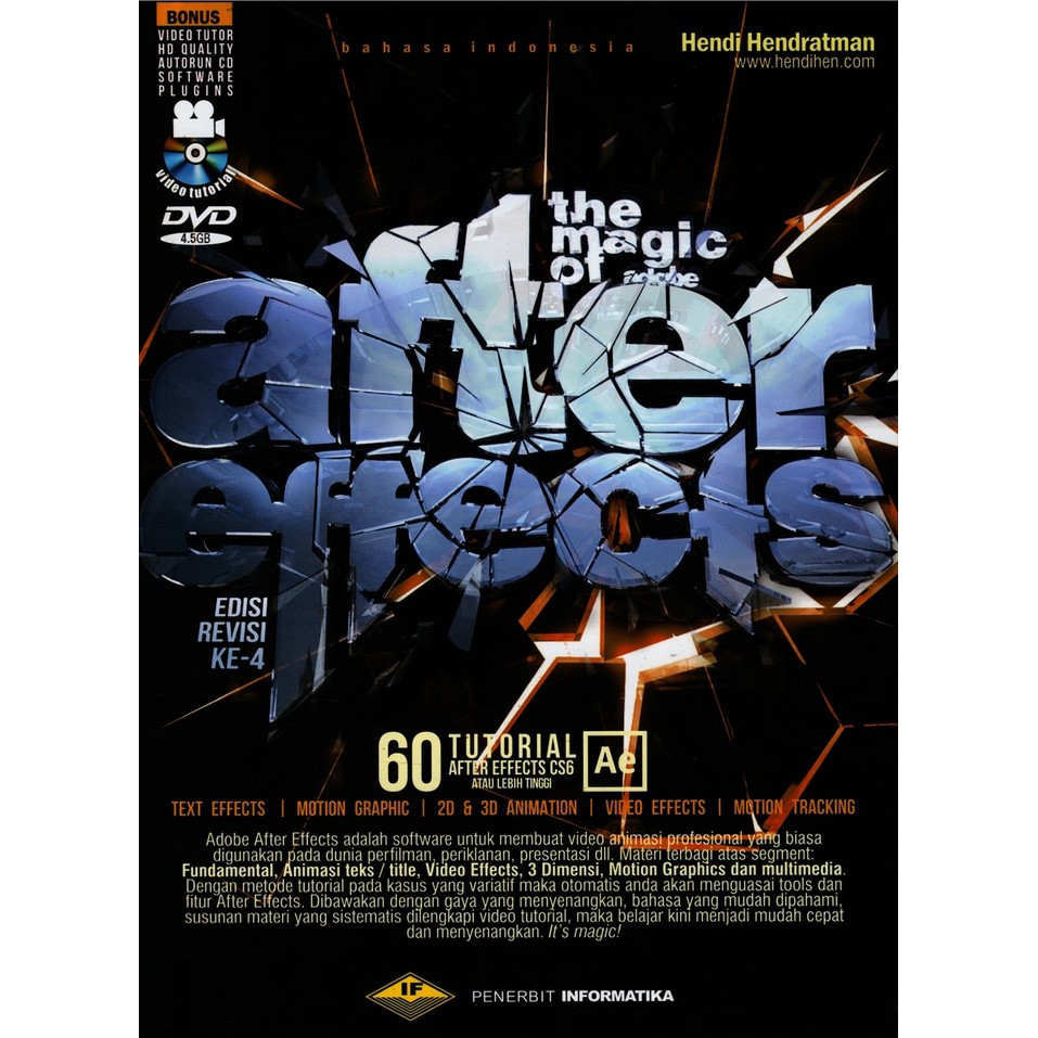 THE MAGIC OF ADBE AFTER EFFECT (ฉบับปรับปรุง 4)+DVD