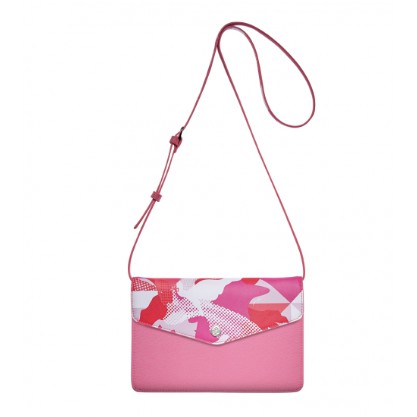 Oriental Princess Vanda Charming Fuchsia Clutch ฺBag / Chic Coral Clutch Bag : กระเป๋ารุ่นใหม่ ออกแบบโโย VATANIKA