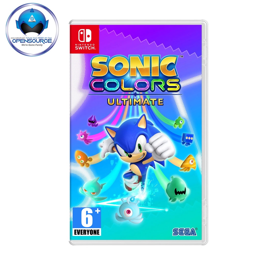 [พร้อมส่ง]Nintendo: Sonic Colors Ultimate (ASIA EN/FR/GER/ITA/JP) - Nintendo Switch