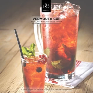 1883 น้ำเชื่อมกลิ่นมิกซ์ เบอร์รี่ | MIXED BERRY SYRUP 1000 ml. (SKU 1899)