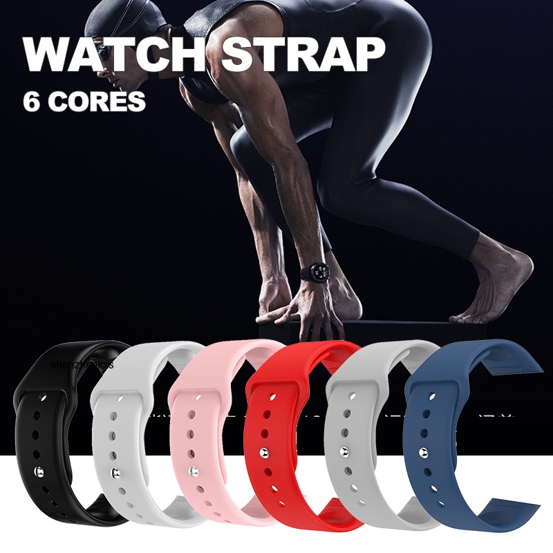 Macaron Tpu Smartwatch Bracelet Y68 สายซิลิโคนสําหรับ D20 Smart watch y68 strap