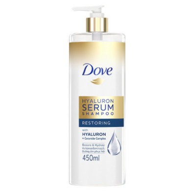 Dove Restoring Hyaluron Serum Shampoo 450 ml.