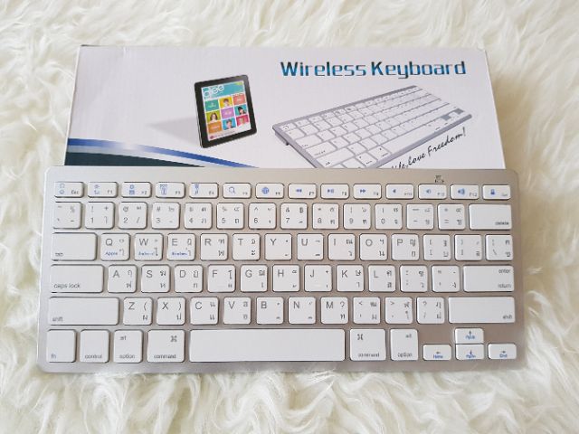 พร้อมส่ง/Wreless Kayboard ใช้งานง่าย