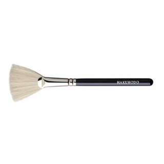 Hakuhodo J7012 แปรงแต่งหน้าทรงพัด Kyoto