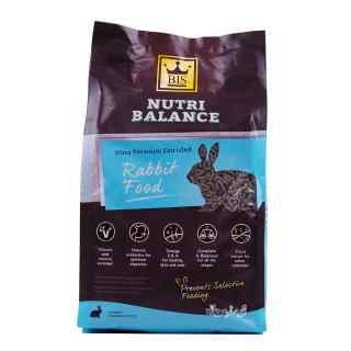 BIS Nutri balance Ultra Premium Rabbit Food อาหารกระต่าย เกรดอัลตร้าพรีเมี่ยม มีไฟเบอร์ และ พรีไบโอติกส์ช่วยย่อย (2kg)