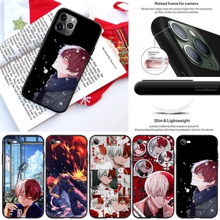 Fl86 เคสโทรศัพท์มือถือ แบบนิ่ม ลาย Shoto Todoroki สําหรับ iPhone 5 5S 6 6S 7 8 11 Pro Max Plus SE XR