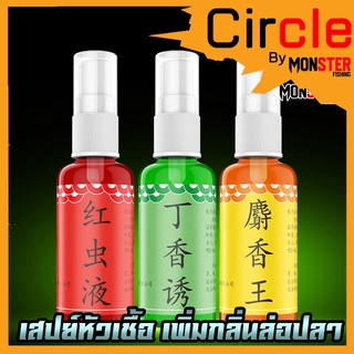 หัวเชื้อสเปรย์ เพิ่มกลิ่น ล่อปลาระยะไกล ขนาด 30ml. 3สูตรพิเศษ