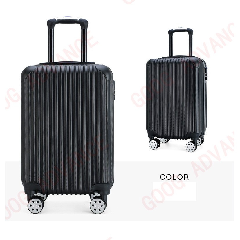 (ใส่โค้ดลดเพิ่ม BAFEB1522) กระเป๋าเดินทาง 8 ล้อคู่ 360 ํ POLYCARBONATE สีทอง GTC06