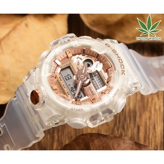 G-Shock Casio ของแท้ 100%  นาฬิกาผู้ชาย รุ่น GA 710  โปร่งใส