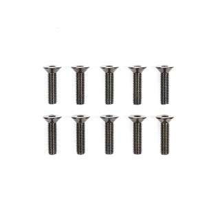 TAMIYA 51631 3x12mm STEEL COUNTERSUNK HEX HEAD SCREWS (10PCS)