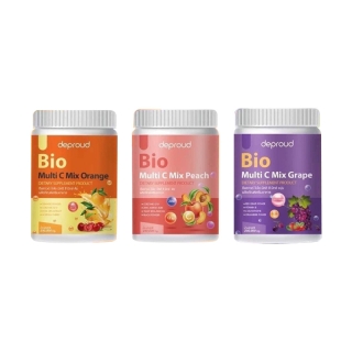 Deproud Bio Vitamin C Multi Mix 250G ดีพราว วิตามินซีสามรส 250,000mg [ส่งฟรี]