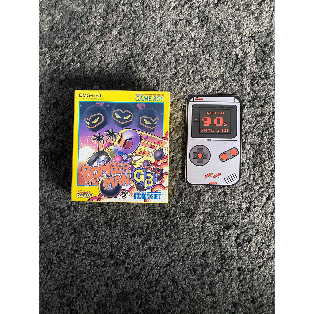 NINTENDO CARTRIDGE BOMBERMAN GB JAPAN BOX / FOR GAMEBOY