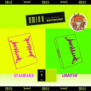 [พร้อมส่ง] NMIXX อัลบั้ม - 2nd Single Album [ENTWURF] (Standard/Limited Ver.) + ของแถม JYP/Ktown4U