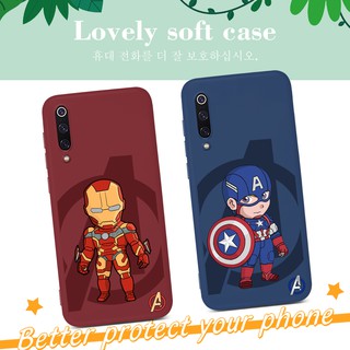 เคสโทรศัพท์สำหรับ Xiaomi Mi 10 8 9 9T Note 10 A3 Pro Lite Youth Pocophone F1 X2 F2 Pro Mi10 Mi8 Mi9 Explorer Note10 CC9E CC9 Pro A3 Lite Case ซูเปอร์ฮีโร่ Mobile Soft TPU Covers