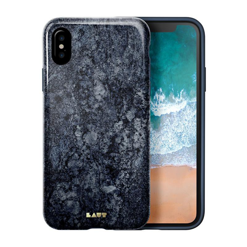 เคส Laut รุ่น Huex  Elements Case for iPhone X - Marble Blue ของแท้สินค้านำเข้า