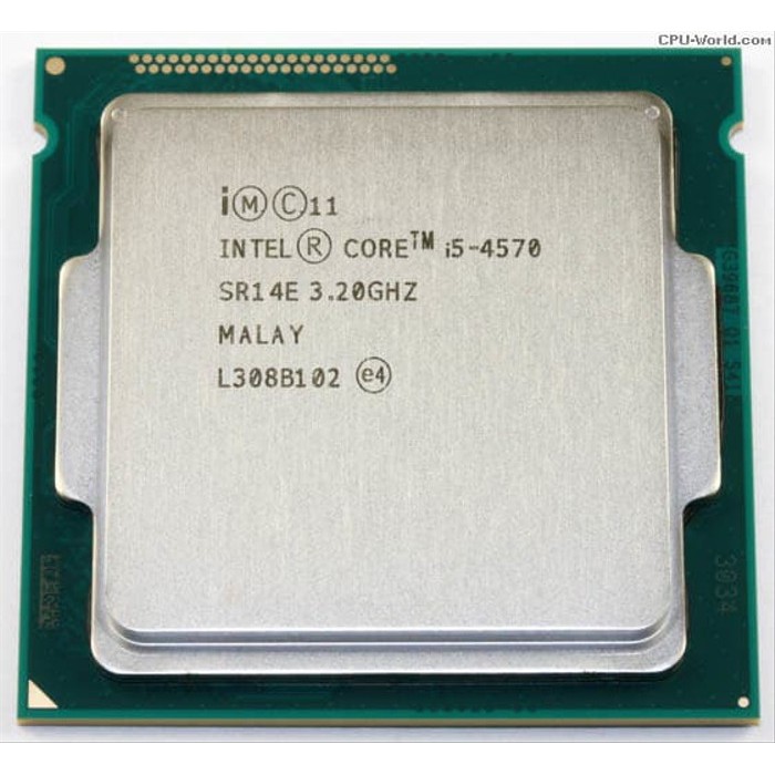 Procie PROCESSOR CORE I5-4570 (3.2 GHZ) TRAY INTEL SOCKET LGA 1150 SOCKET lga1150 h81 h 81