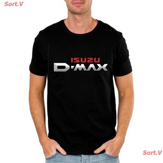 Sort.V CAR Isuzu D Max เสื้อยืดอเนกประสงค์คุณภาพสูงสําหรับผู้ชาย เสื้อยืดพิมพ์ลาย เสื้อยืดโลโก้รถ