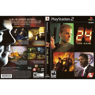 24 THE GAME [PS2 US : DVD5 1 Disc]